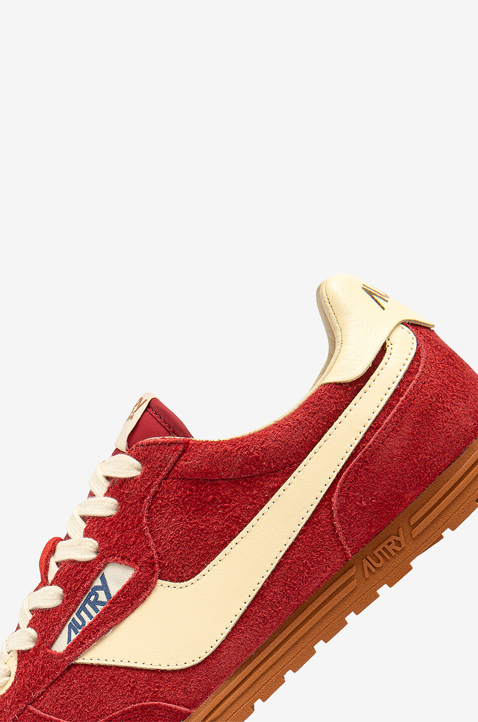 AUTRY Niedrige Sneakers aus Wildleder Windspin Herren ROT 5