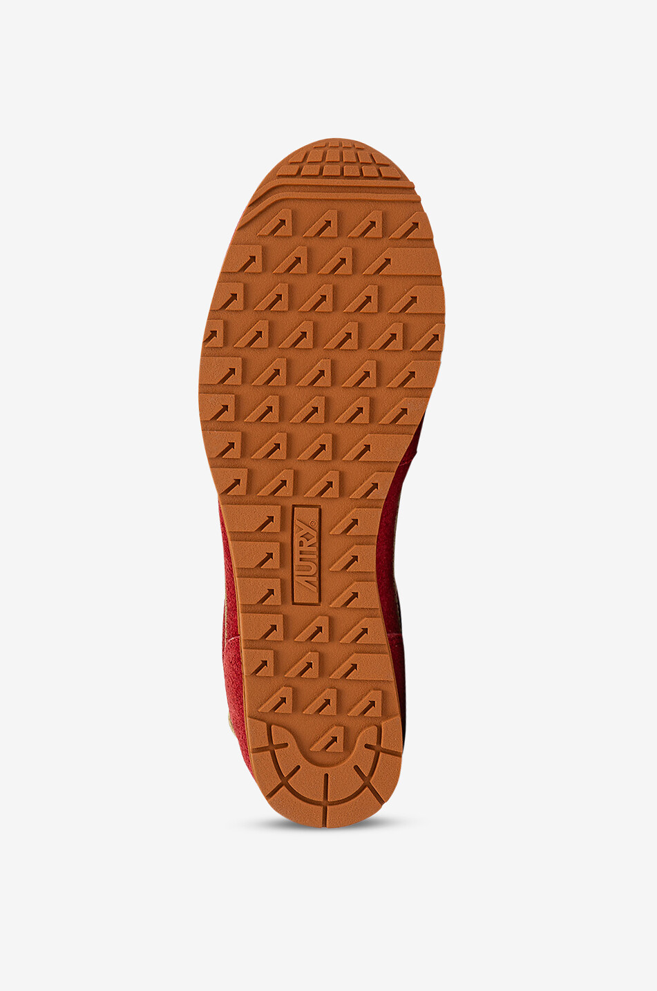 AUTRY Niedrige Sneakers aus Wildleder Windspin Herren ROT 6