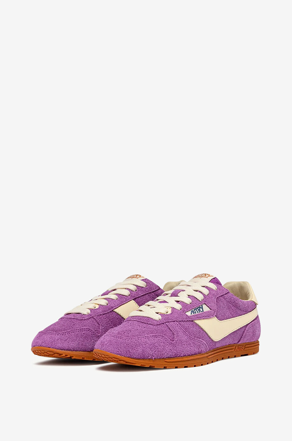 AUTRY Niedrige Sneakers aus Wildleder Windspin Herren VIOLETT 2