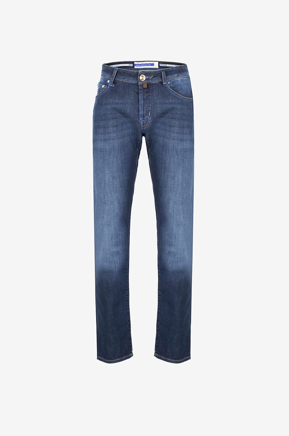 Nick cotton straight leg jeans