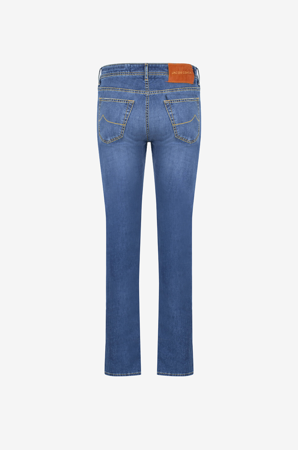 Slim Jeans aus Baumwolle und Leinen Bard