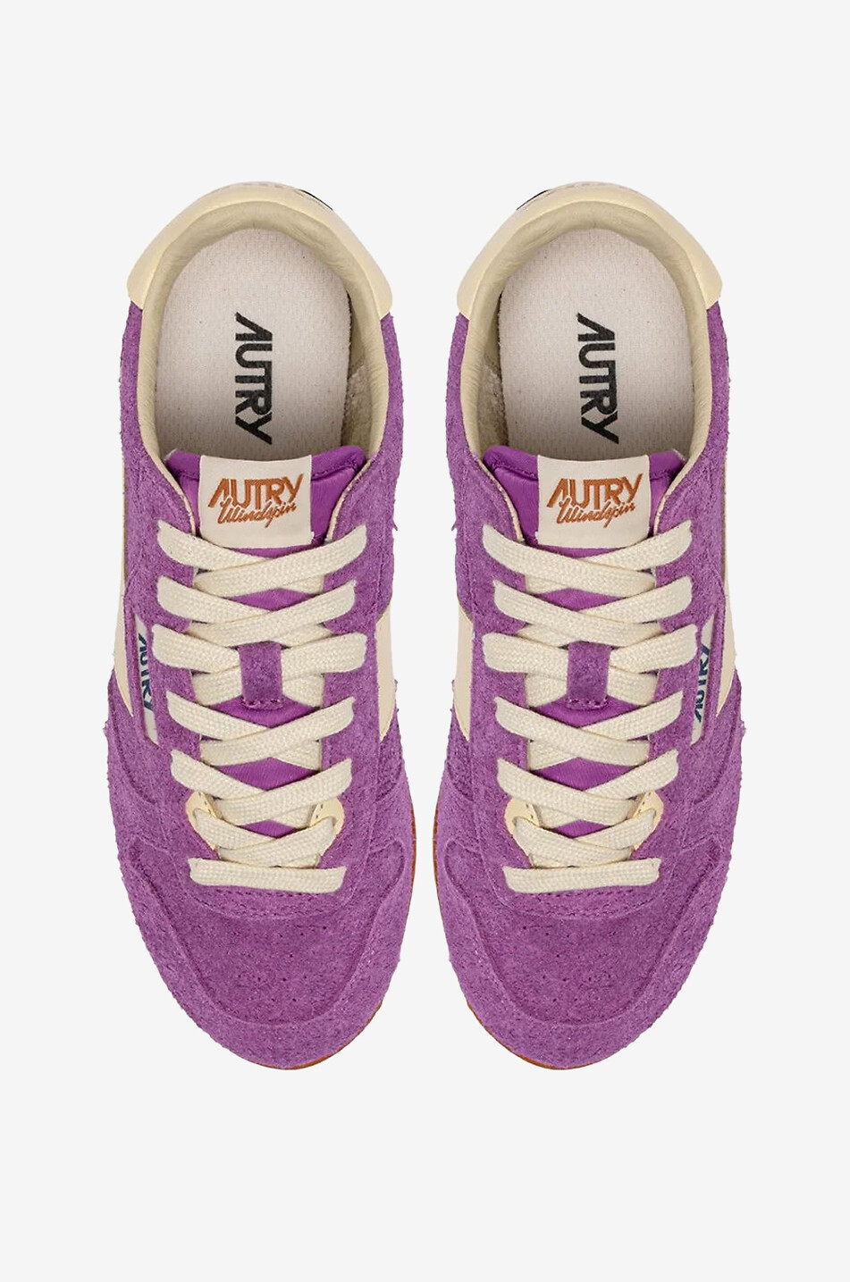 AUTRY Niedrige Sneakers aus Wildleder Windspin Herren VIOLETT 8