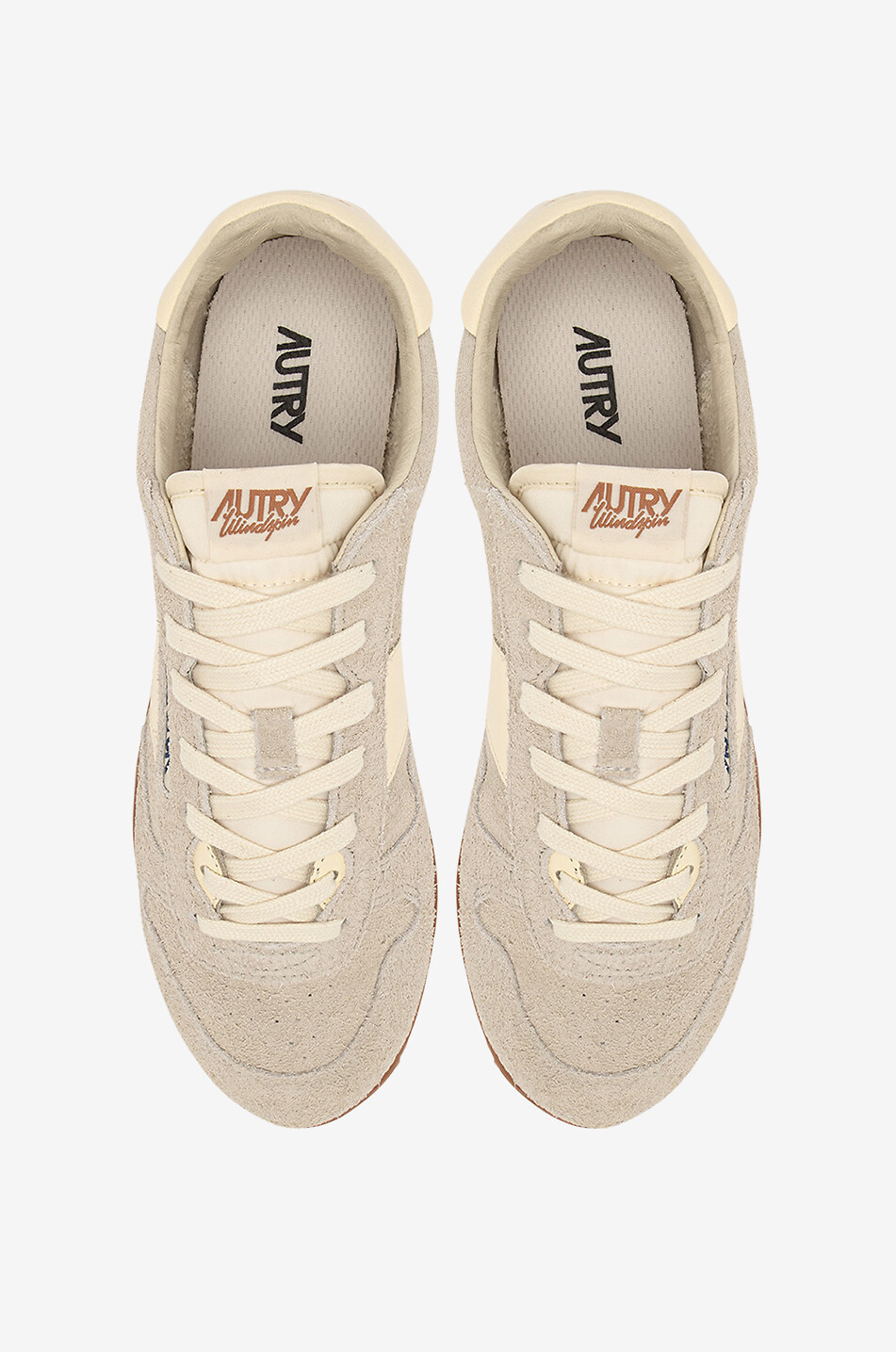 AUTRY Niedrige Sneakers aus Wildleder Windspin Damen BEIGE 4