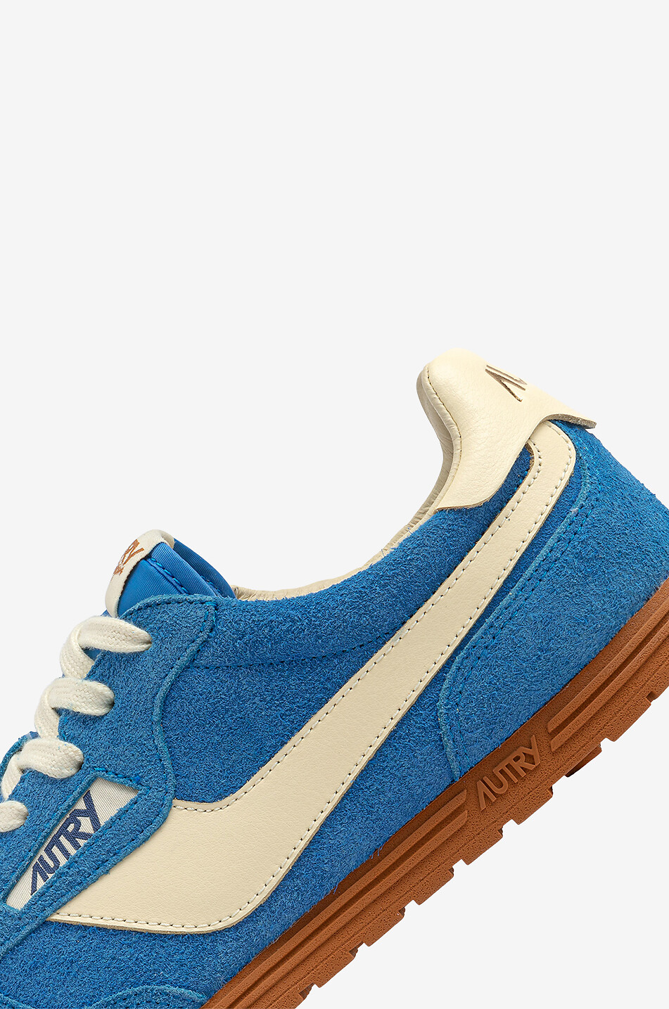 AUTRY Windspin suede low-top sneakers Women MEDIUM BLUE 5