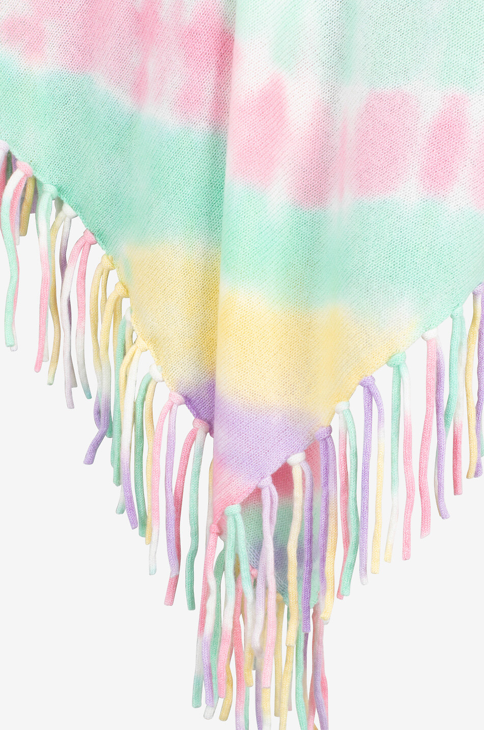 KUJTEN Poncho en cachemire Fanfan Sunny Femme MULTICOLORE 3