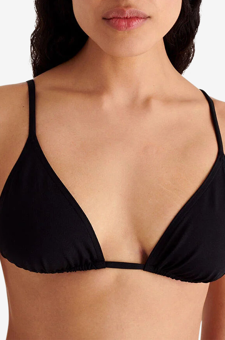 ERES Mouna triangle bikini top Women BLACK 5