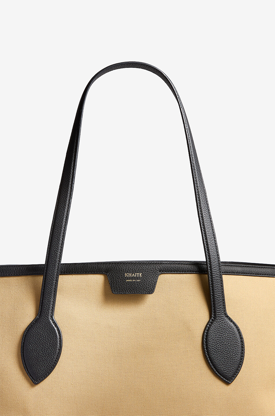 KHAITE Amalia cotton tote bag Women BEIGE 4