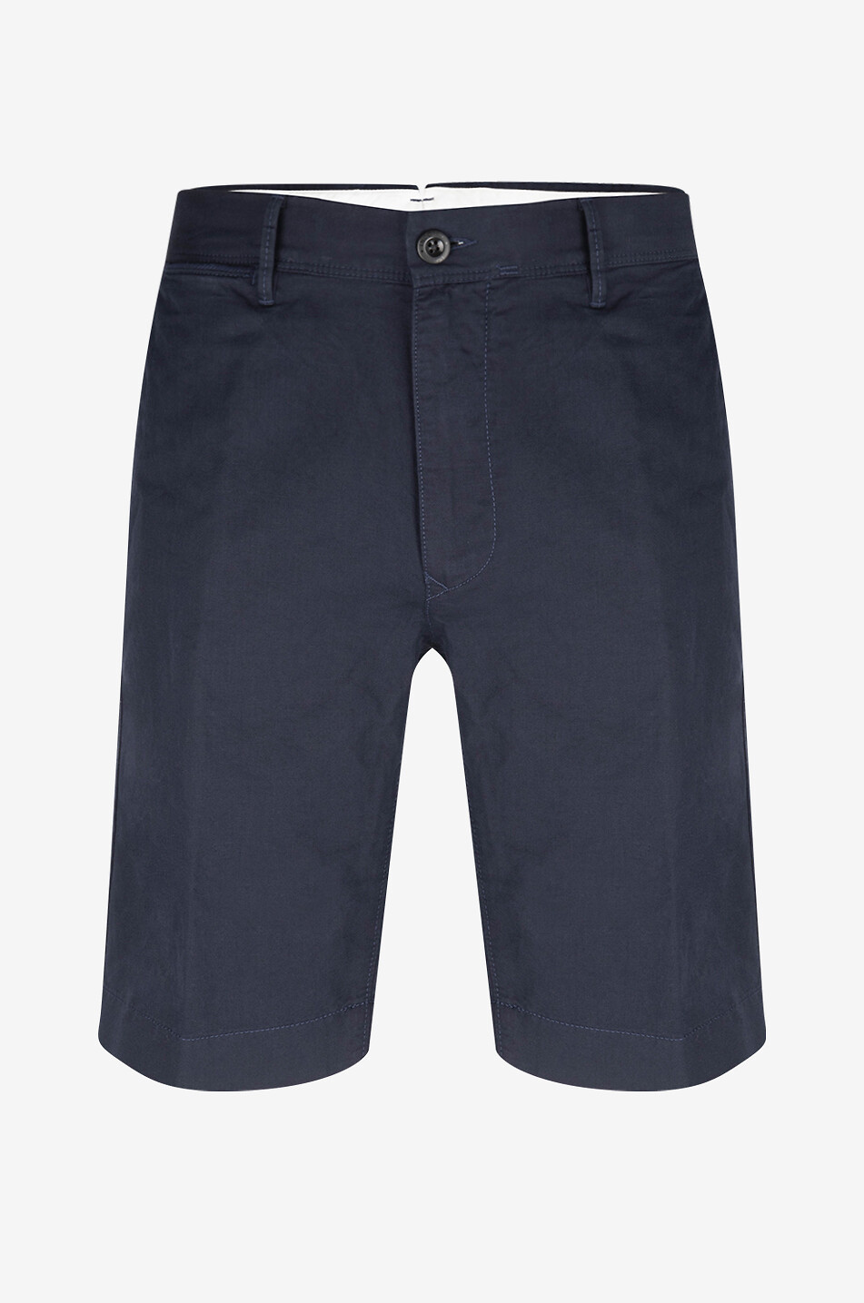 Linen and cotton Bermuda shorts