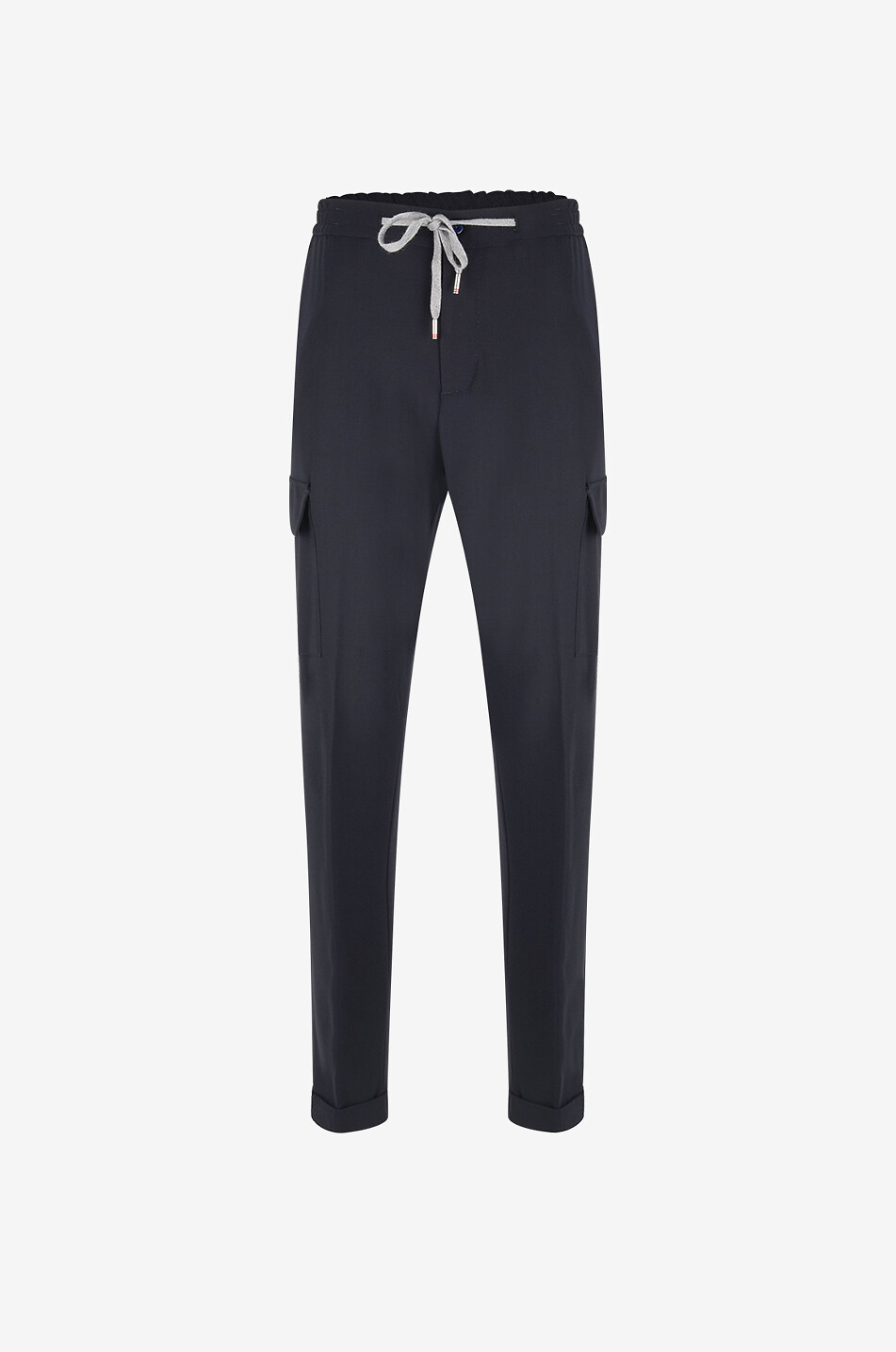 MARCO PESCAROLO Tor virgin wool cargo trousers Men DARK BLUE 1