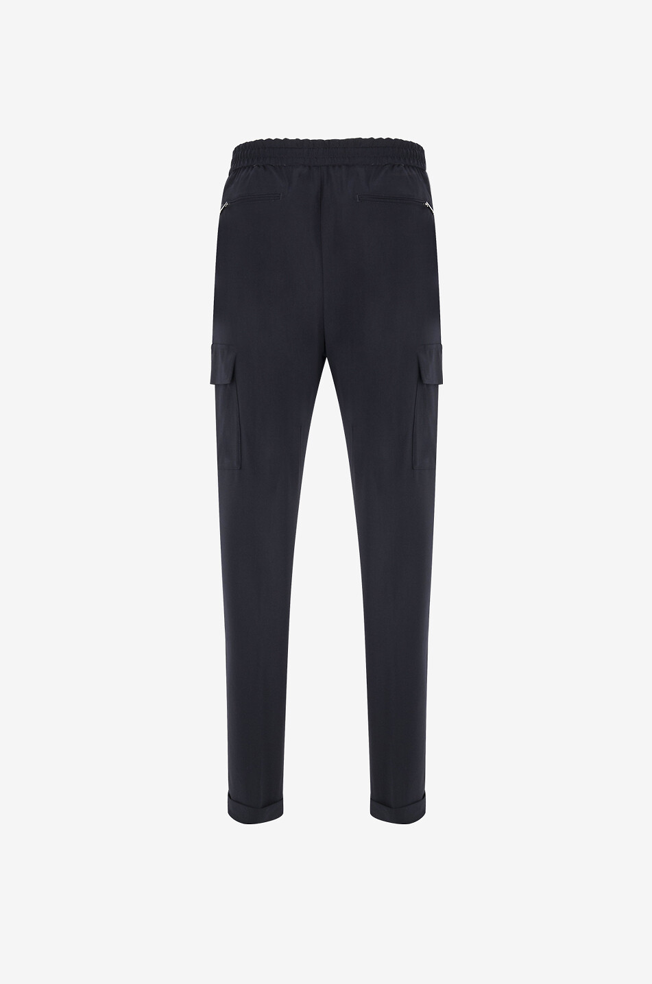 MARCO PESCAROLO Tor virgin wool cargo trousers Men DARK BLUE 2