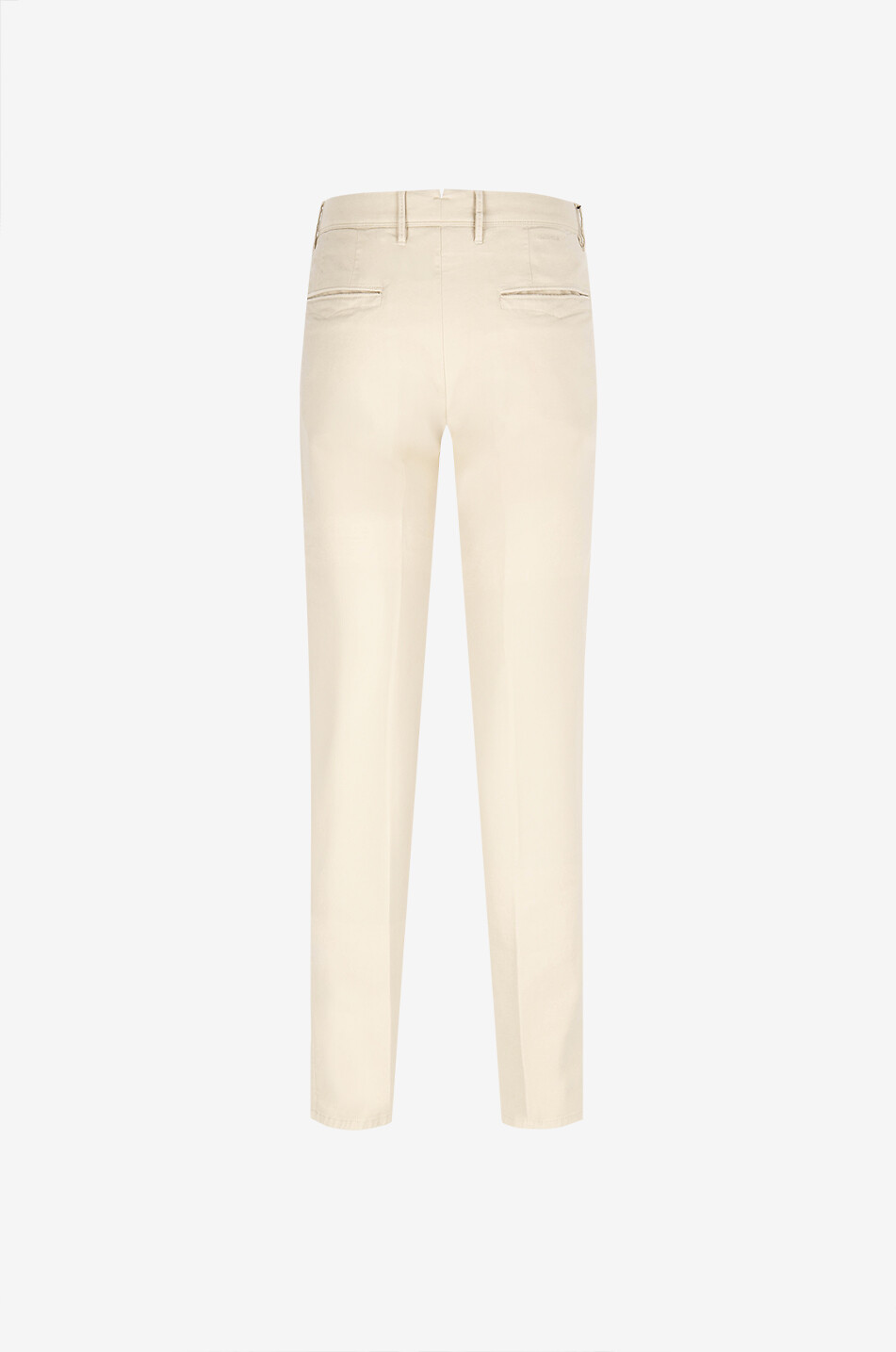 INCOTEX Slim fit cotton chino trousers Men Light beige 2