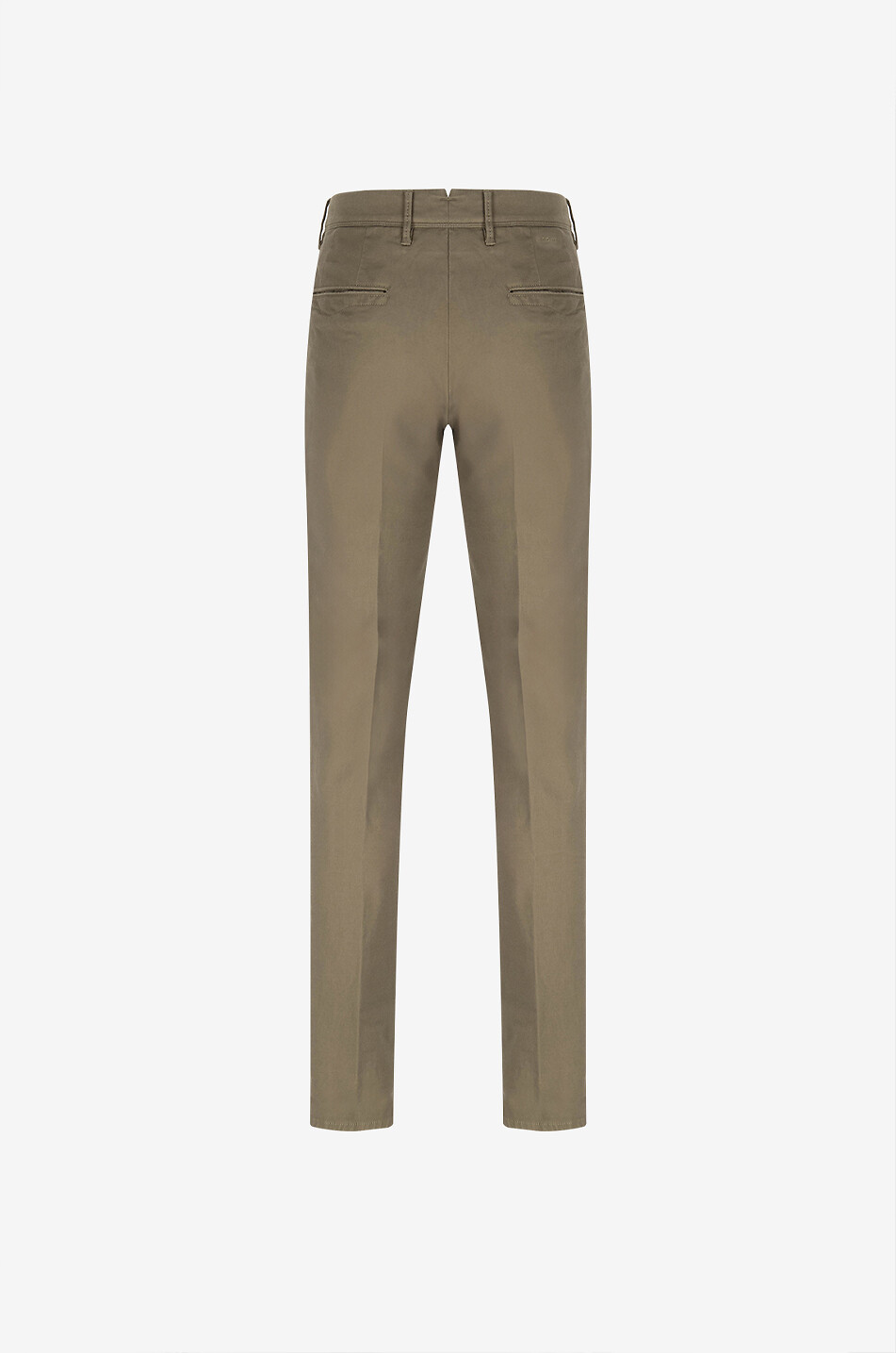 INCOTEX Pantalon chino slim en coton Homme VERT MOYEN 2