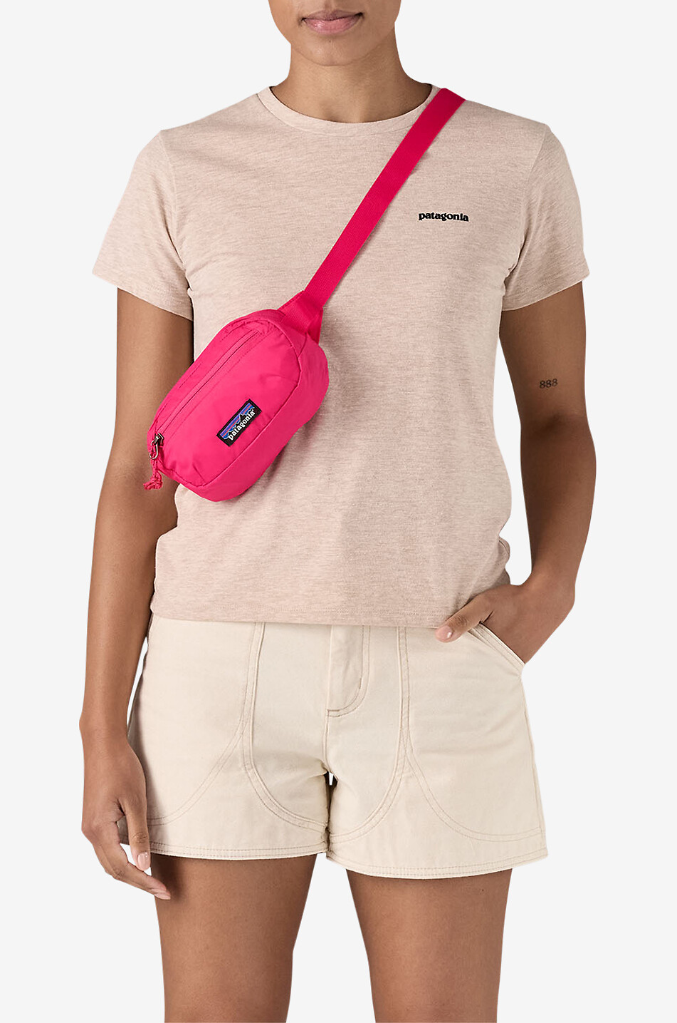 PATAGONIA Gürteltasche Terravia Mini Damen ROSA 4