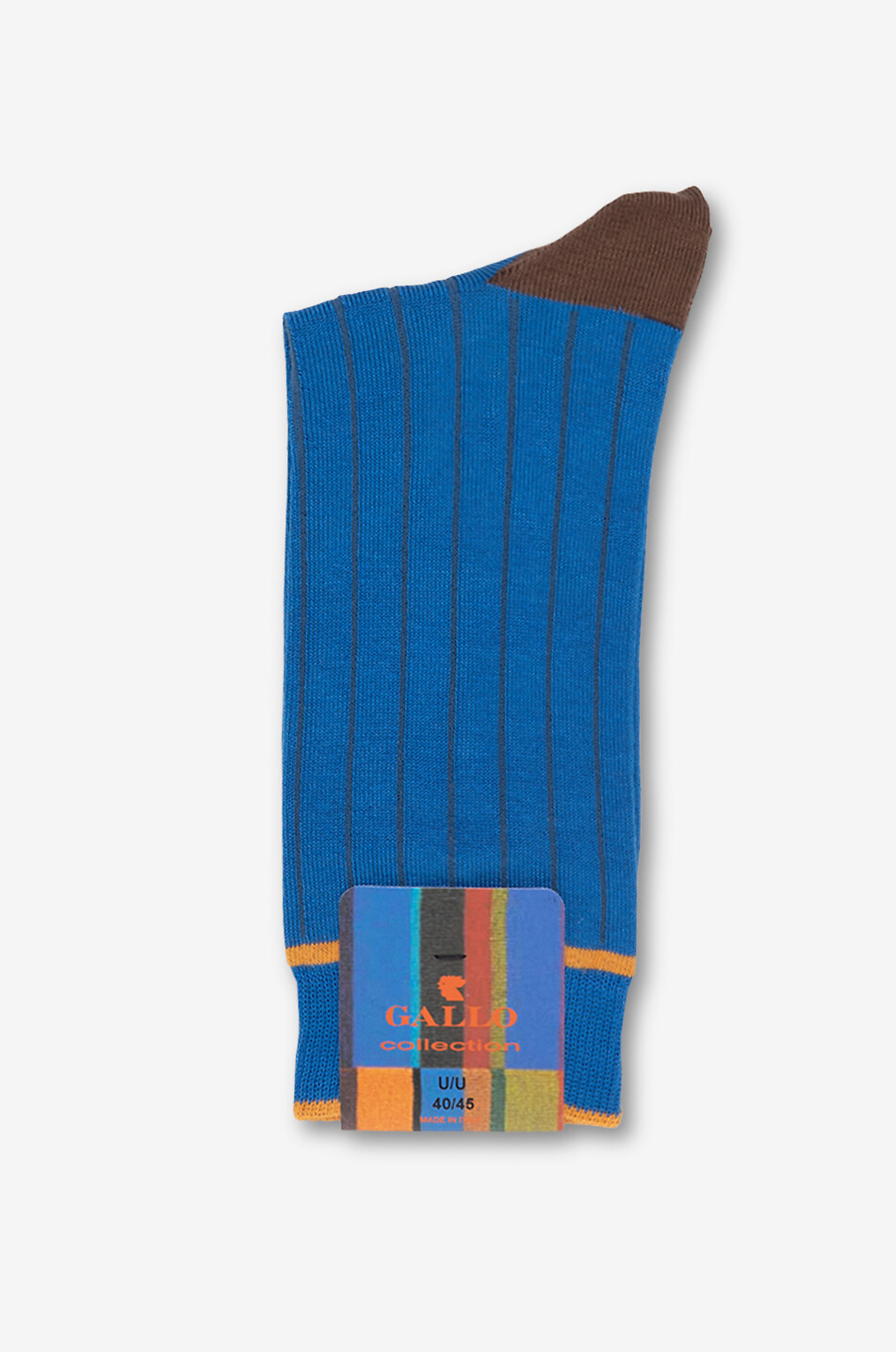 GALLO Cotton ankle socks Men MEDIUM BLUE 1