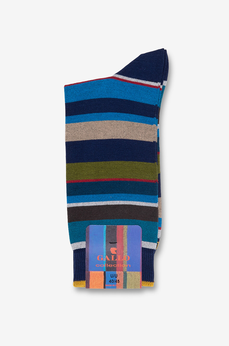 Gestreifte Baumwollsocken