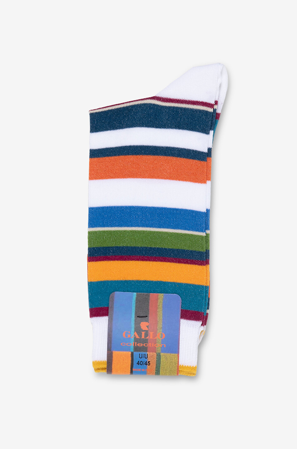 Striped cotton socks