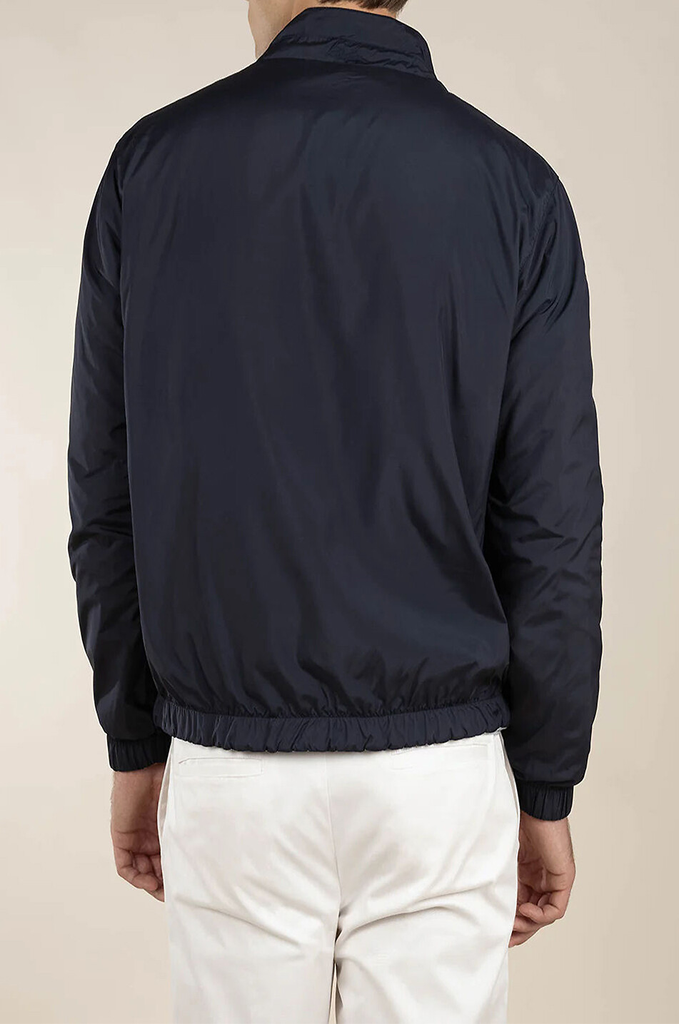 AURELIEN Bomberjacke mit Reissverschluss Resort Herren DUNKELBLAU 4