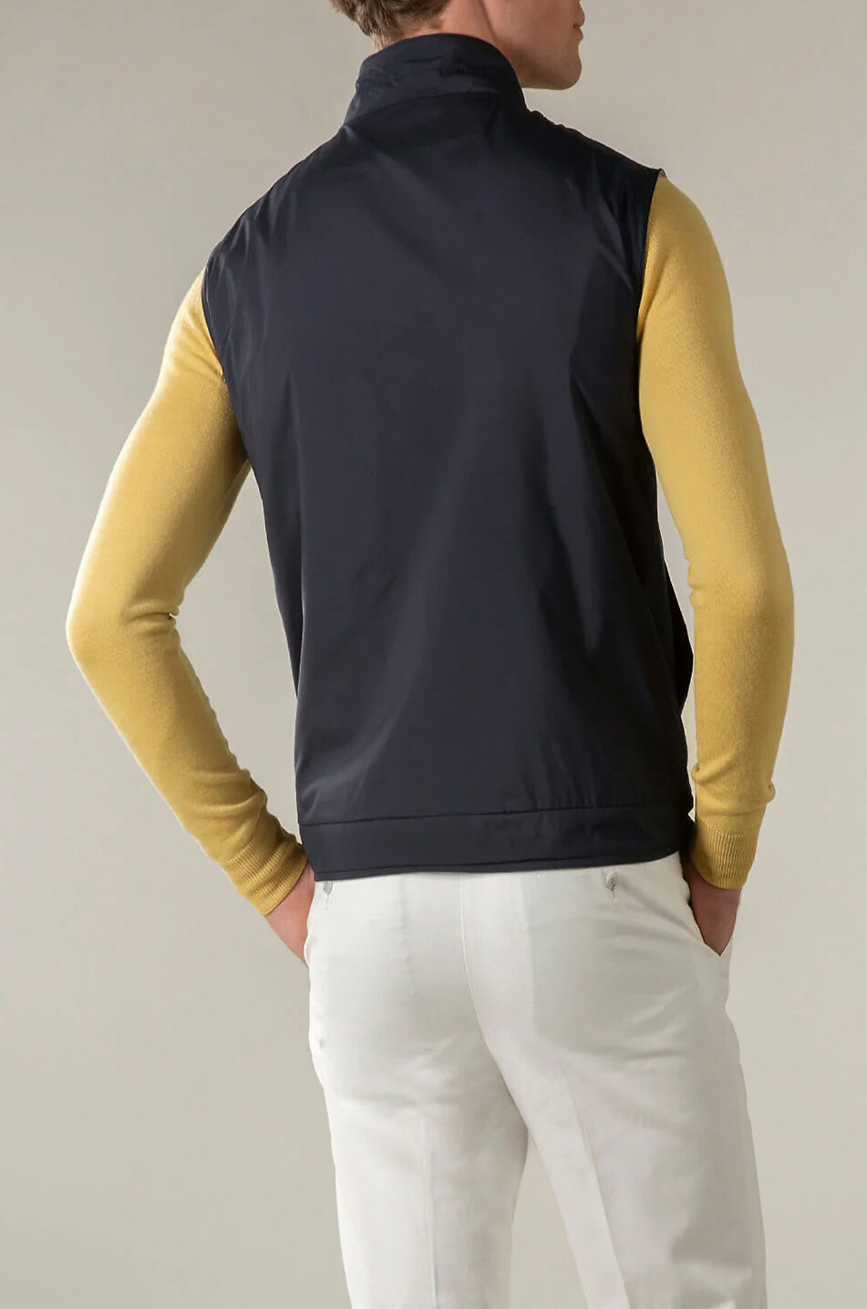 AURELIEN Doudoune sans manches réversible Resort Homme BLEU FONCE 4