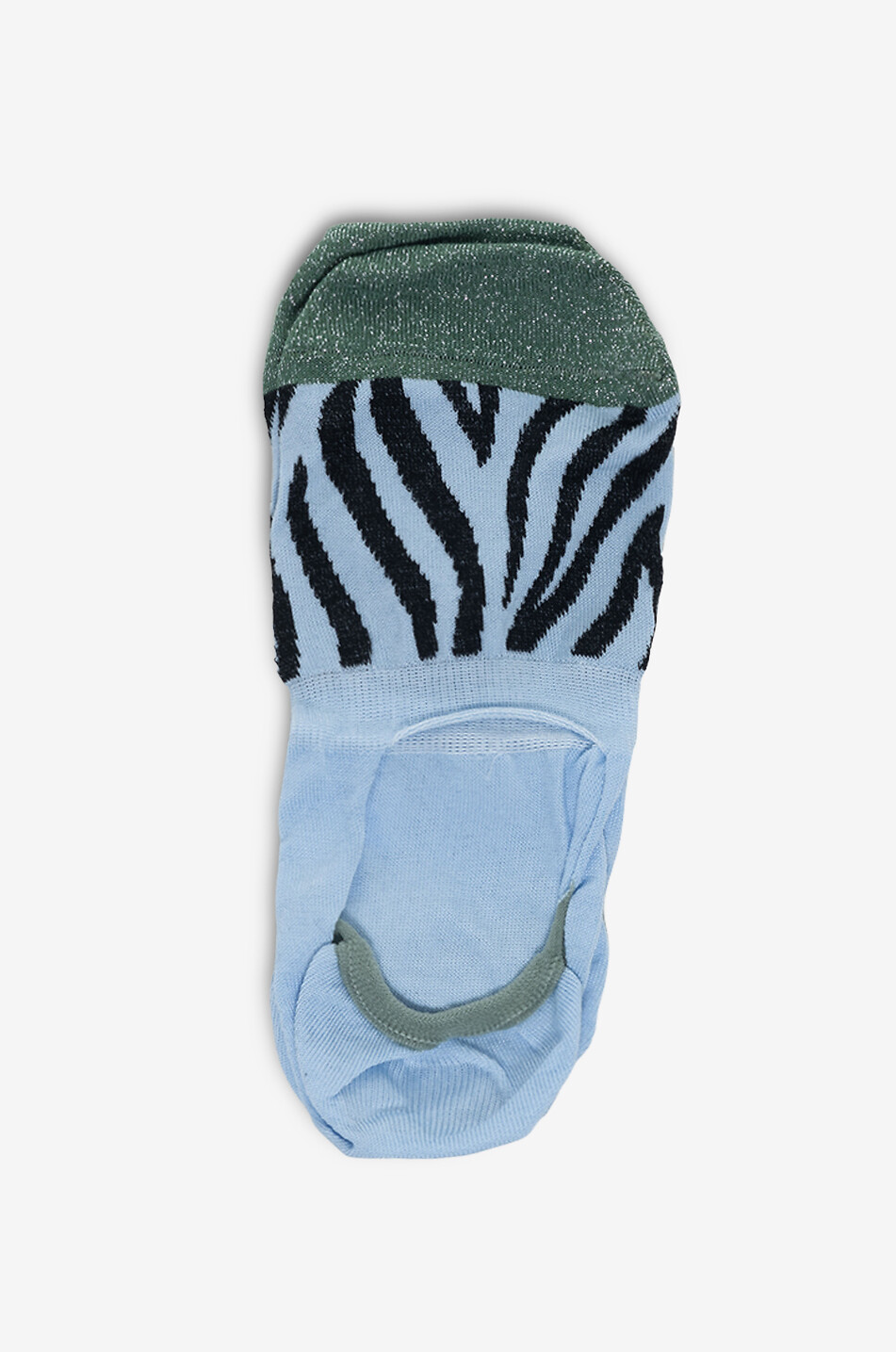 Sabbia tiger stripe sneaker socks