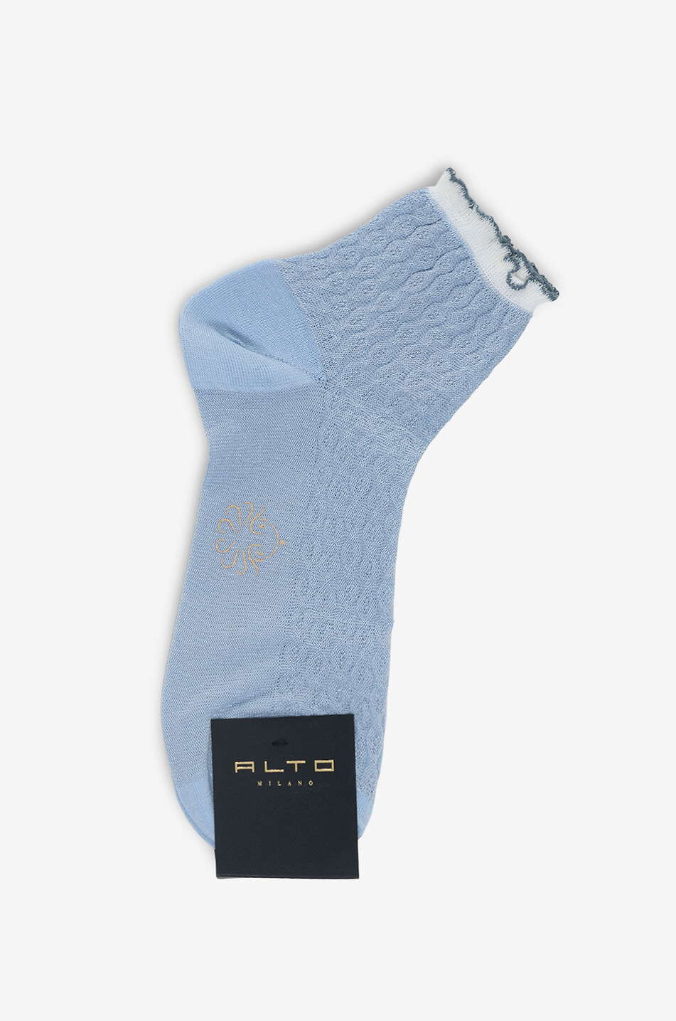 Chaussettes torsadées en coton Anemone