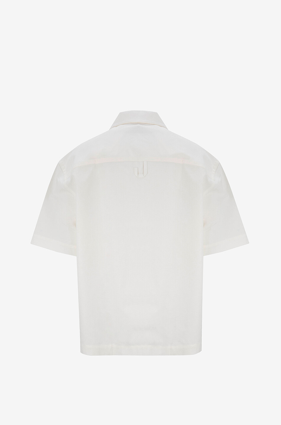 JACQUEMUS La chemise Jean palm-tree print boxy shirt Men GREEN 2