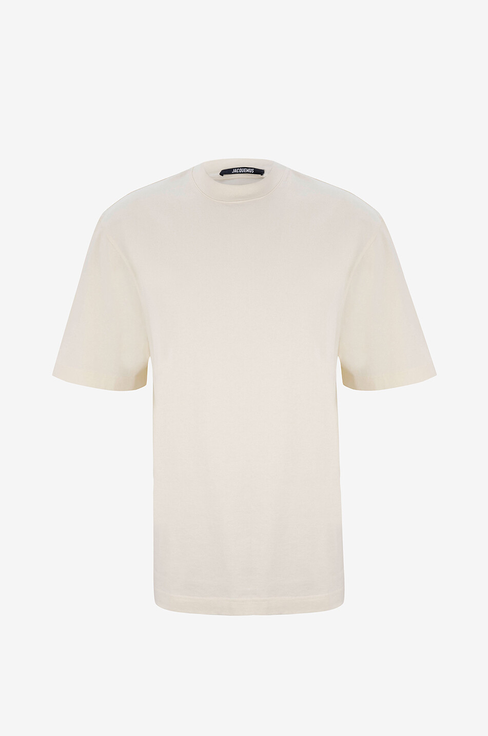JACQUEMUS T-shirt à manches courtes épais Le T-Shirt Banane Homme BLANC CASSE 1