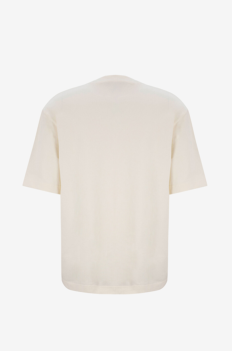 JACQUEMUS T-shirt à manches courtes épais Le T-Shirt Banane Homme BLANC CASSE 2