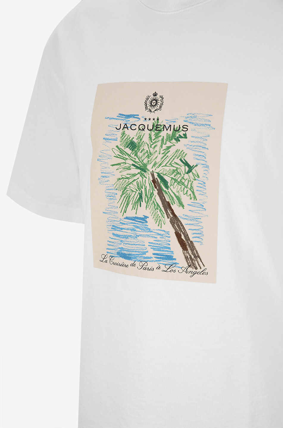JACQUEMUS Le T-Shirt Marino short-sleeved heavyweight T-shirt Men WHITE 3