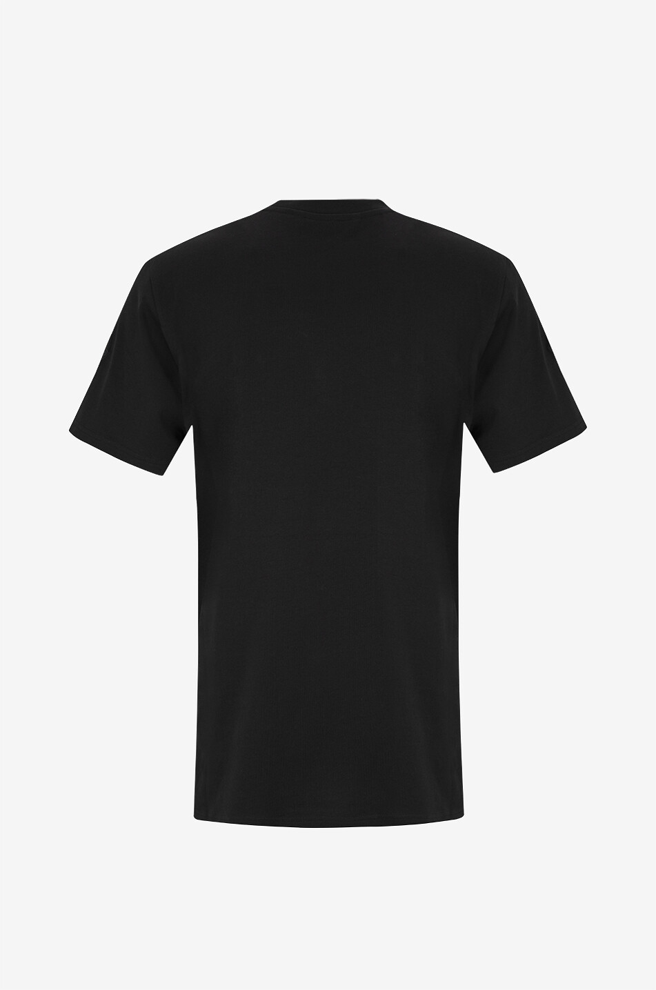 MONCLER Stamp Logo printed short-sleeved T-shirt Men BLACK 2