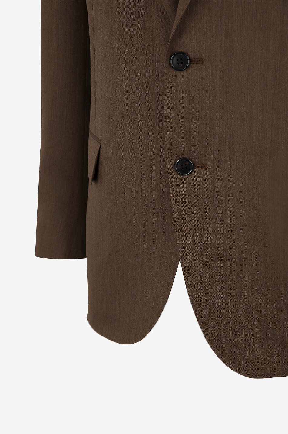 CORNELIANI Anzug aus Schurwolle Herren MITTELBRAUN 3