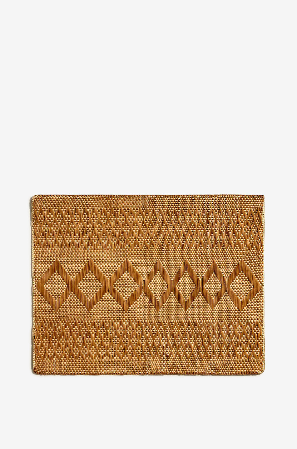 Iraca woven palm leaf placemat