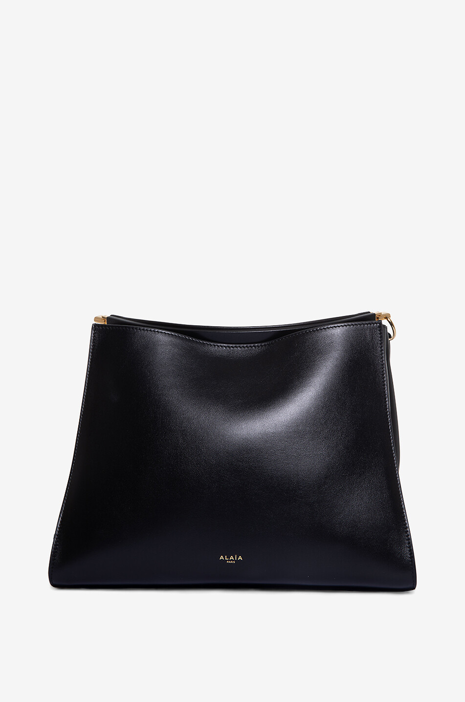ALAÏA Le Click Medium smooth leather shoulder bag Women BLACK 1