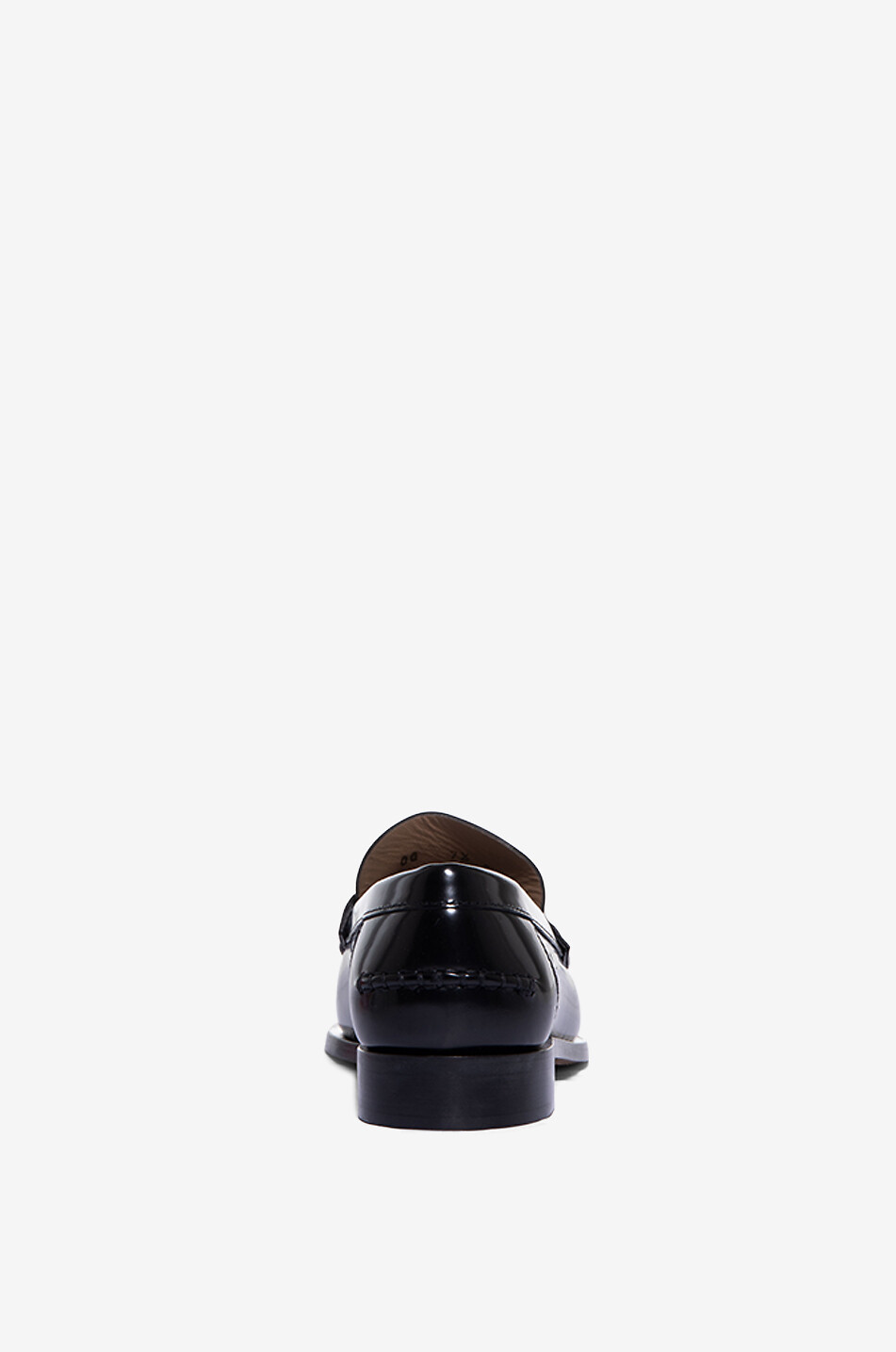 SALVATORE FERRAGAMO Mokassins aus glänzendem Leder Harry 15 Damen SCHWARZ 4