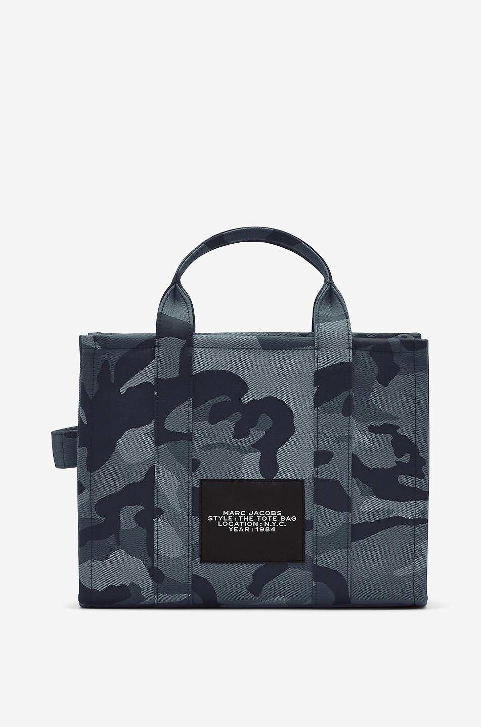 MARC JACOBS The Camo Jacquard Medium Tote canvas tote bag Women BLUE 2