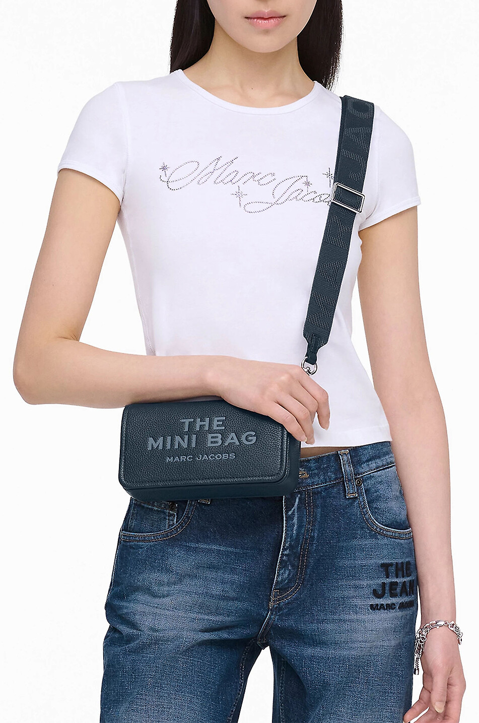 Umhängetasche aus Leder The Leather Mini