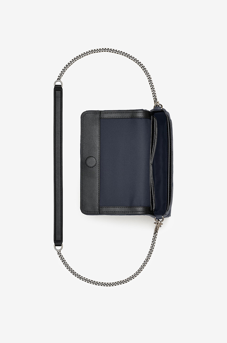 MARC JACOBS Sac porté épaule en tissu The Camo Jacquard Chain Mini Femme BLEU 5