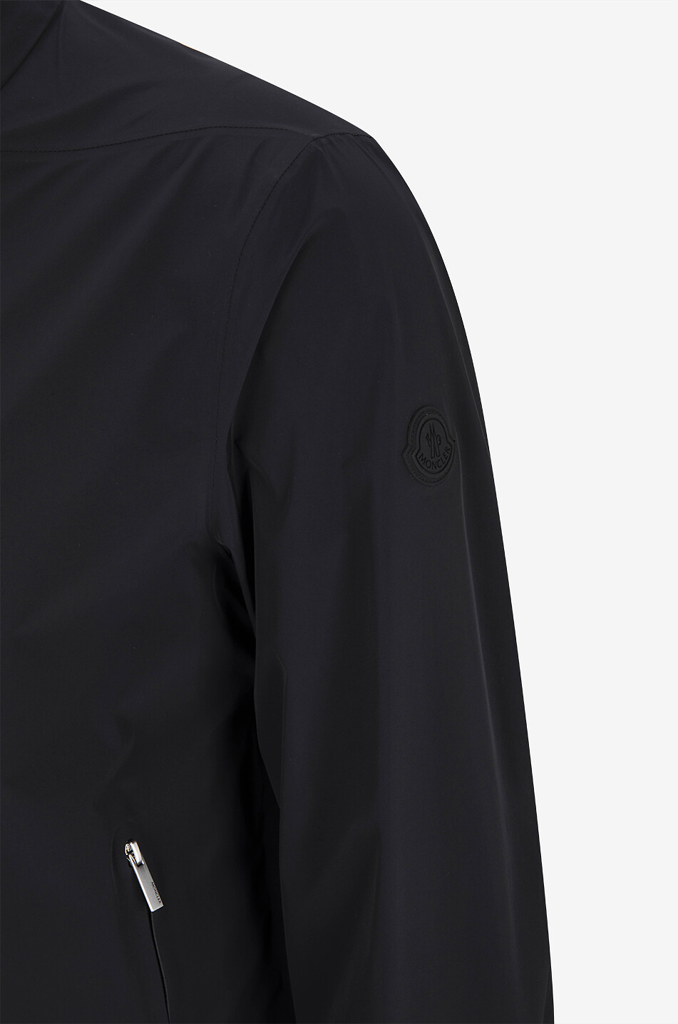 MONCLER Windbreaker-Bomberjacke mit Stehkragen Frene Herren SCHWARZ 3