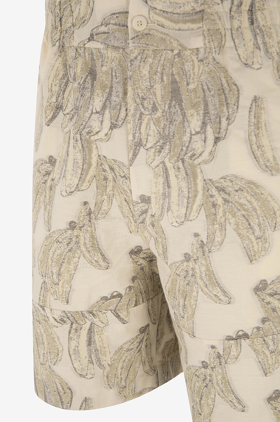 JACQUEMUS Short en jacquard banane Le short Aloe Homme BEIGE 3