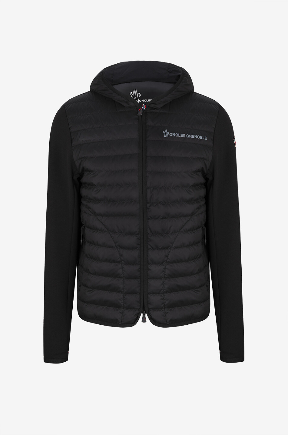 Day-Namic hooded full-zip sweatshirt with down parts - MONCLER