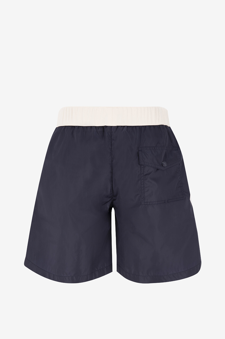 MONCLER Short de bain bicolore à laçage Homme VIOLET 2
