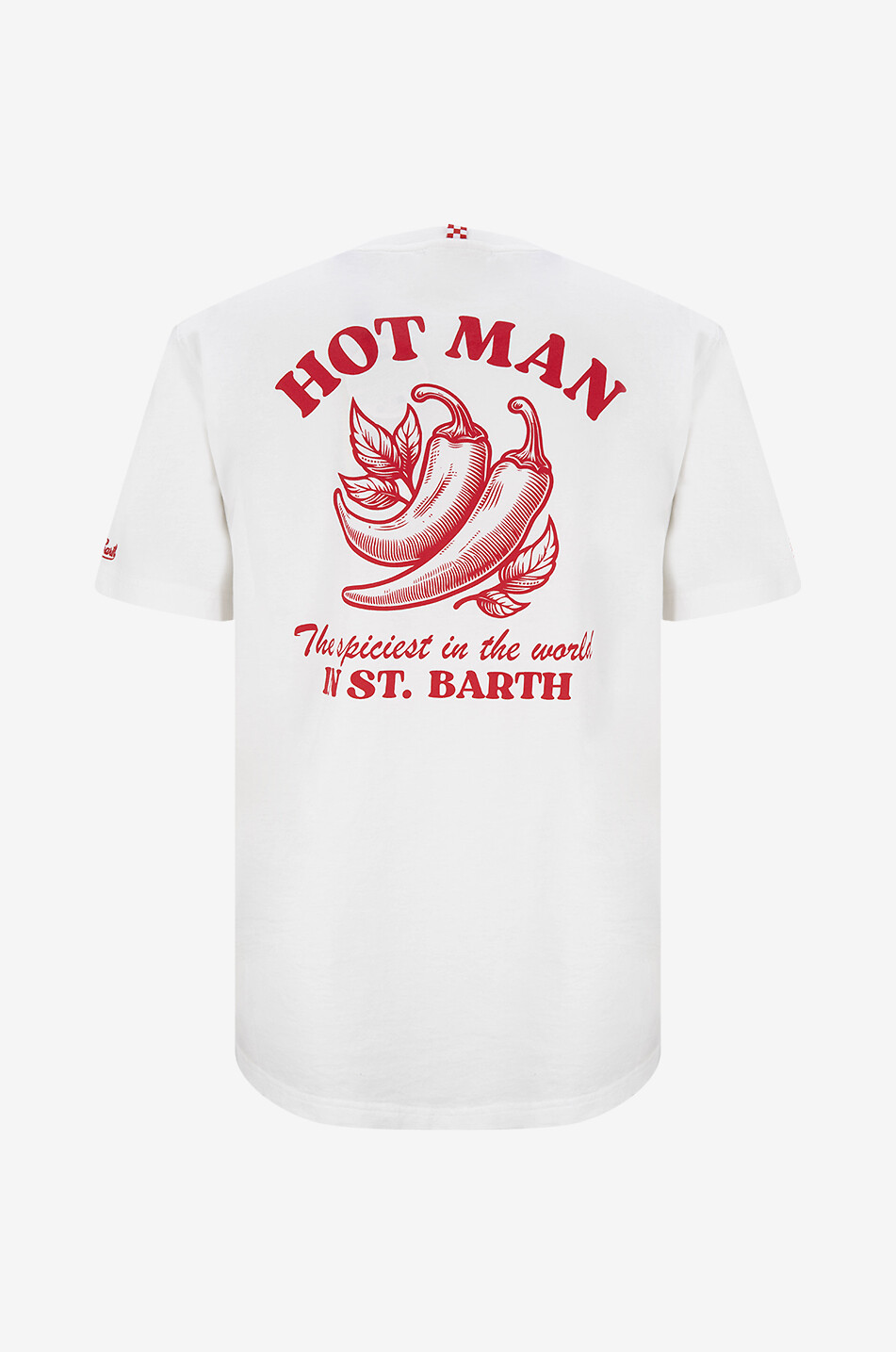 MC2 SAINT BARTH T-shirt à manches courtes en coton Hot Man Homme BLANC 2