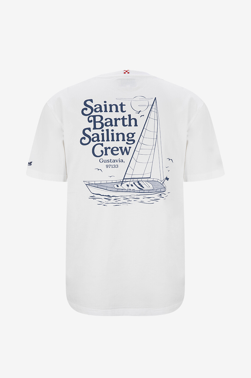 Kurzärmeliges T-Shirt aus Baumwolle Sailing SB