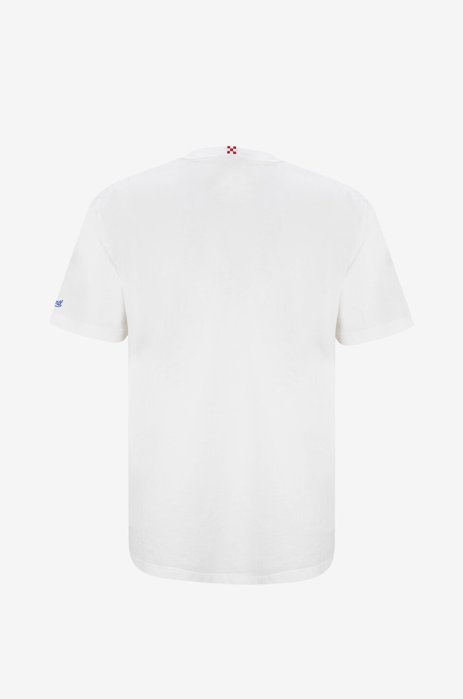 MC2 SAINT BARTH Kurzärmeliges T-Shirt aus Baumwolle Six Pack Herren WEISS 2