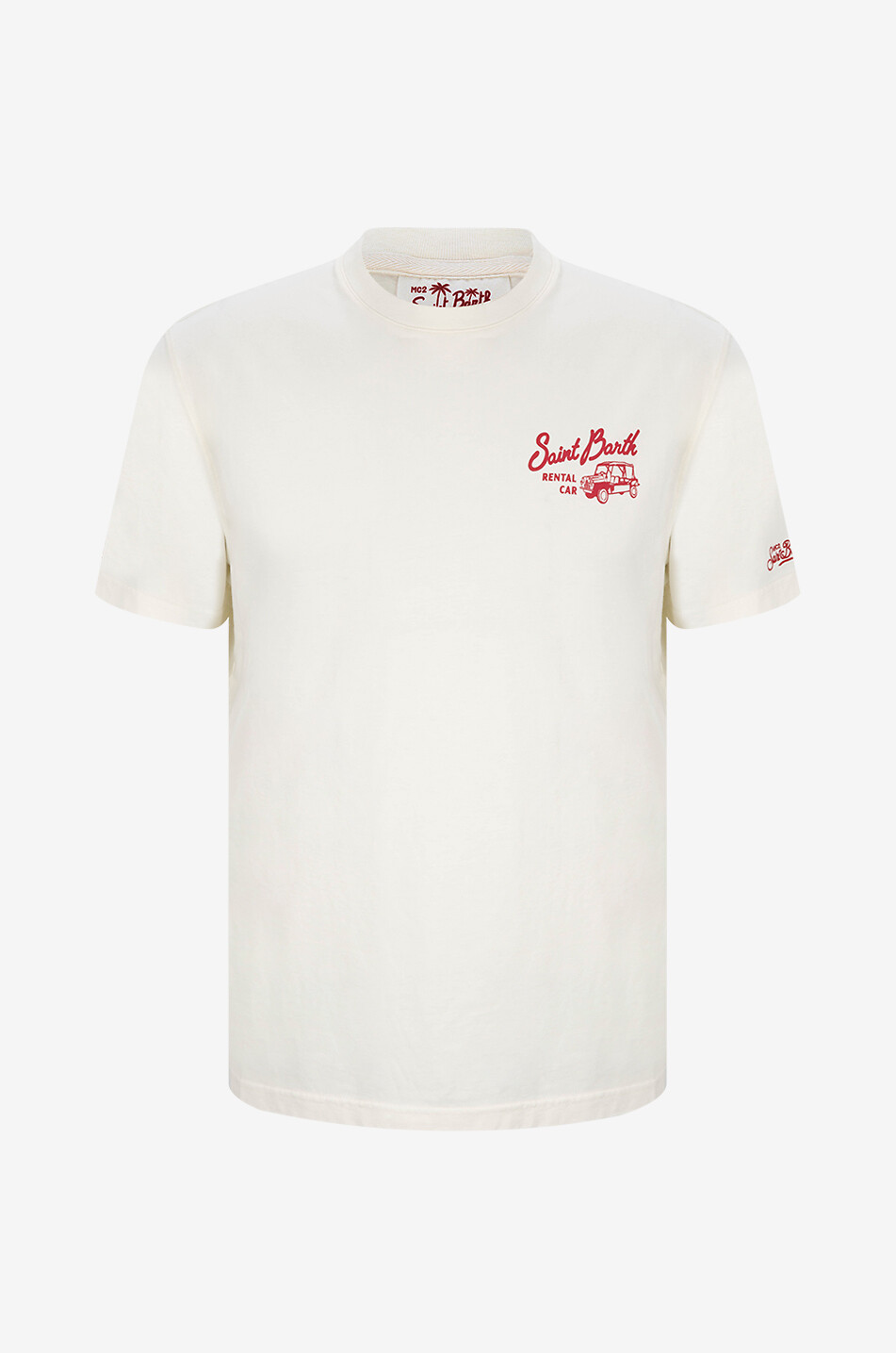 Kurzärmeliges T-Shirt aus Baumwolle Rental Car