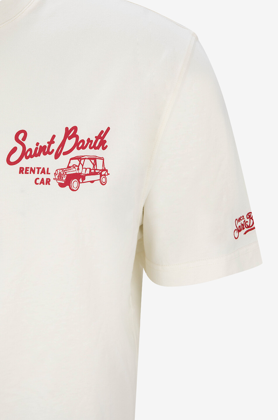 Kurzärmeliges T-Shirt aus Baumwolle Rental Car