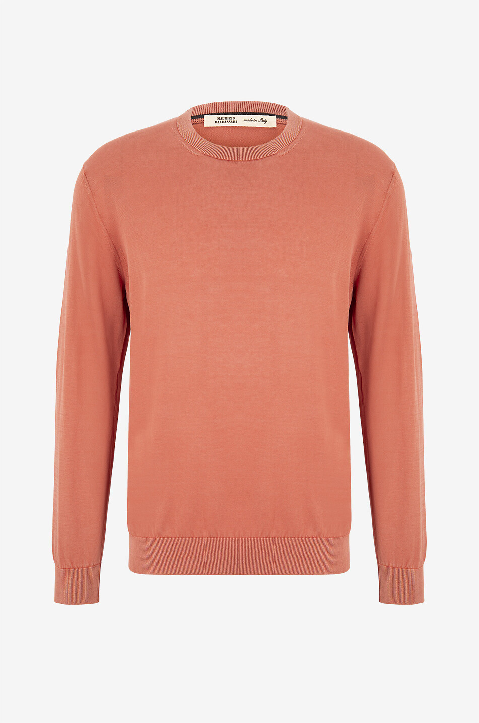 Pullover mit Rundhalsausschnitt aus Baumwolle