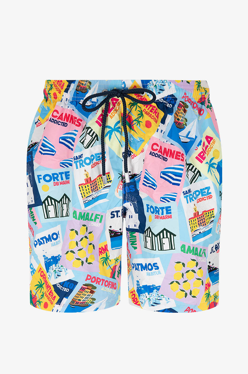 MC2 SAINT BARTH Short de bain Wish You Homme MULTICOLORE 1