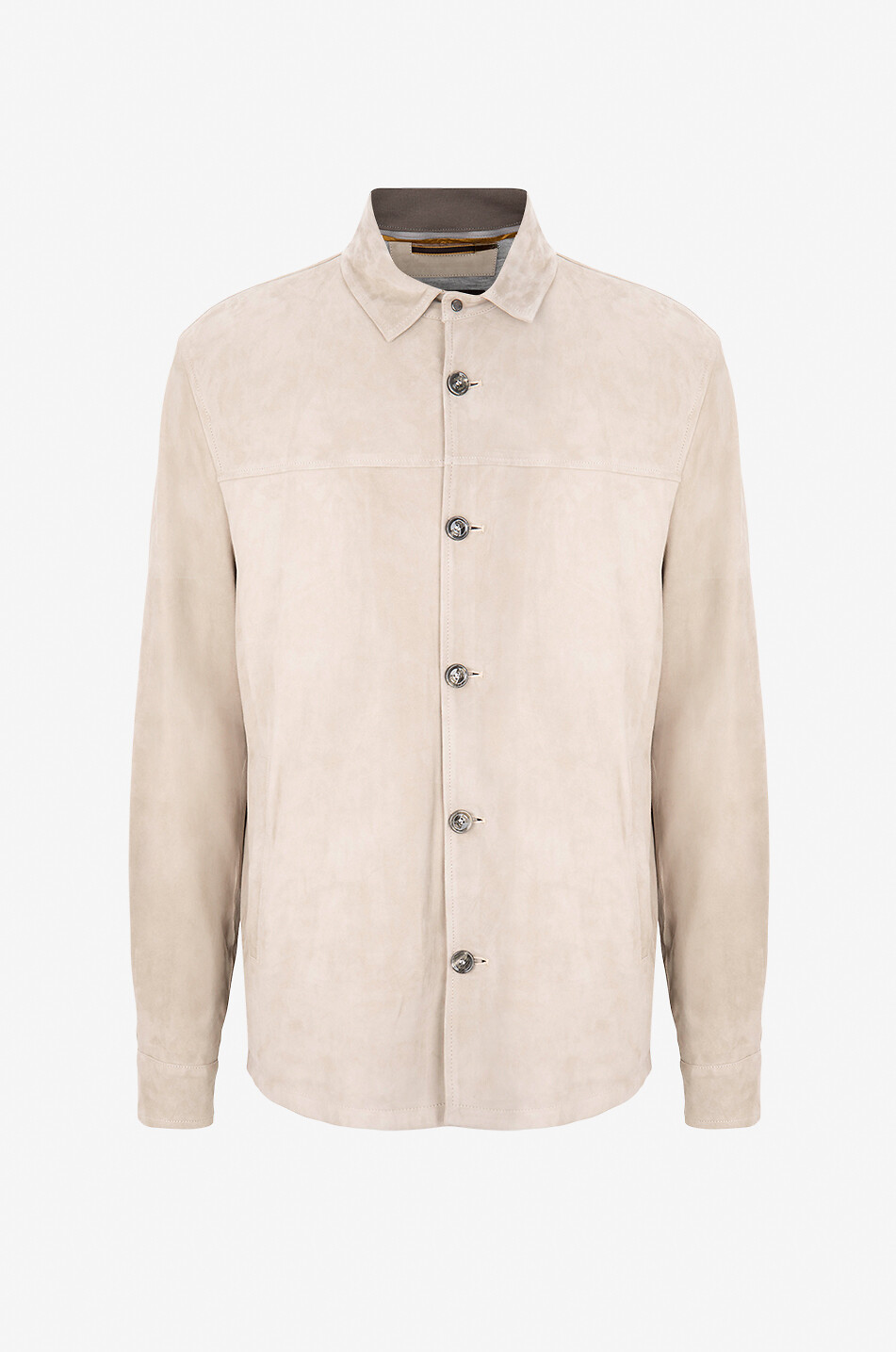 Dries-UR suede shirt jacket