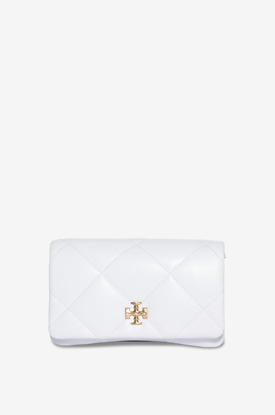 TORY BURCH Umhängetasche aus Nappaleder Kira Diamond Damen WEISS 1