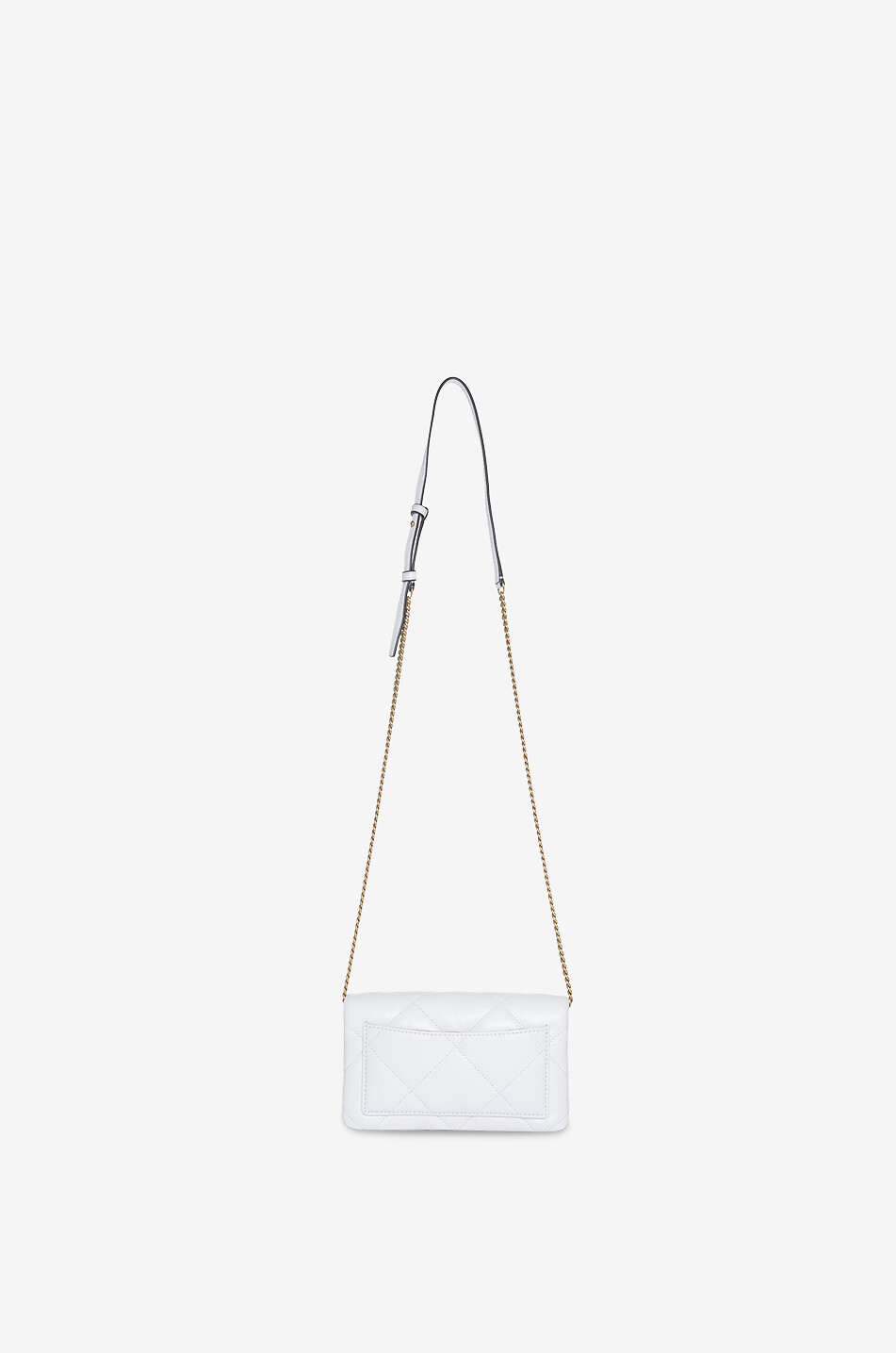 TORY BURCH Umhängetasche aus Nappaleder Kira Diamond Damen WEISS 3